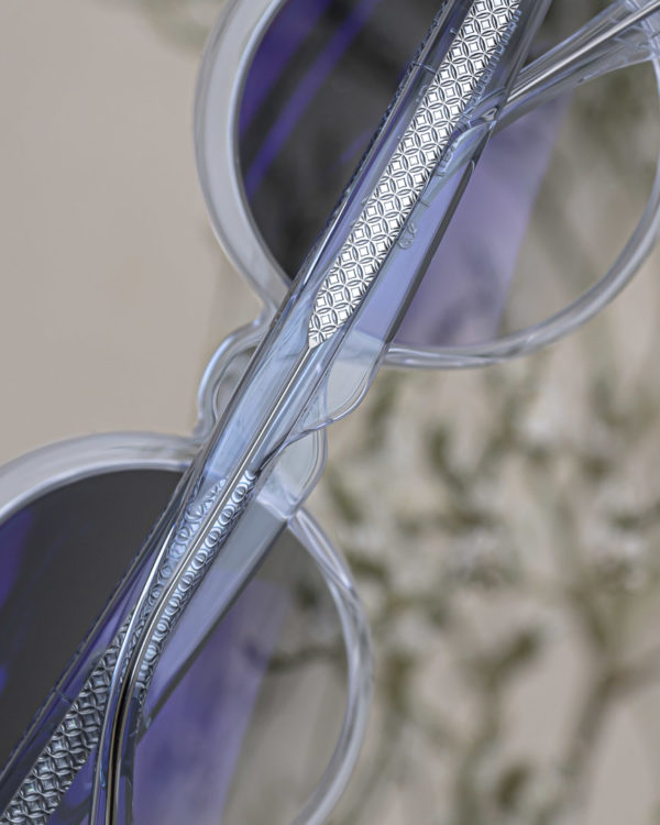 eyeglass stem detail